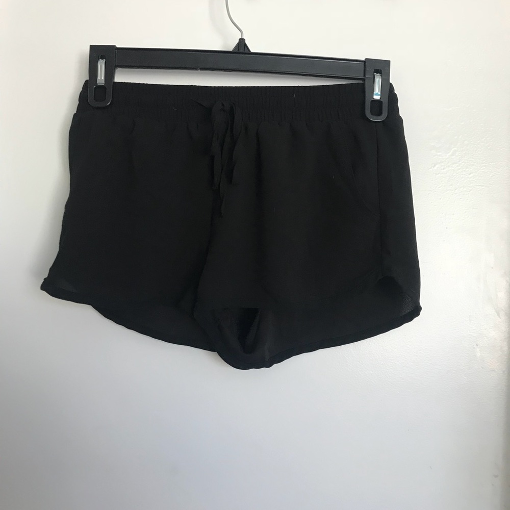 Forever 21 Flowy Black Shorts